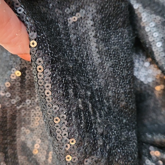 Free People Sequin Blazer Size 2 - Picture 15 of 16